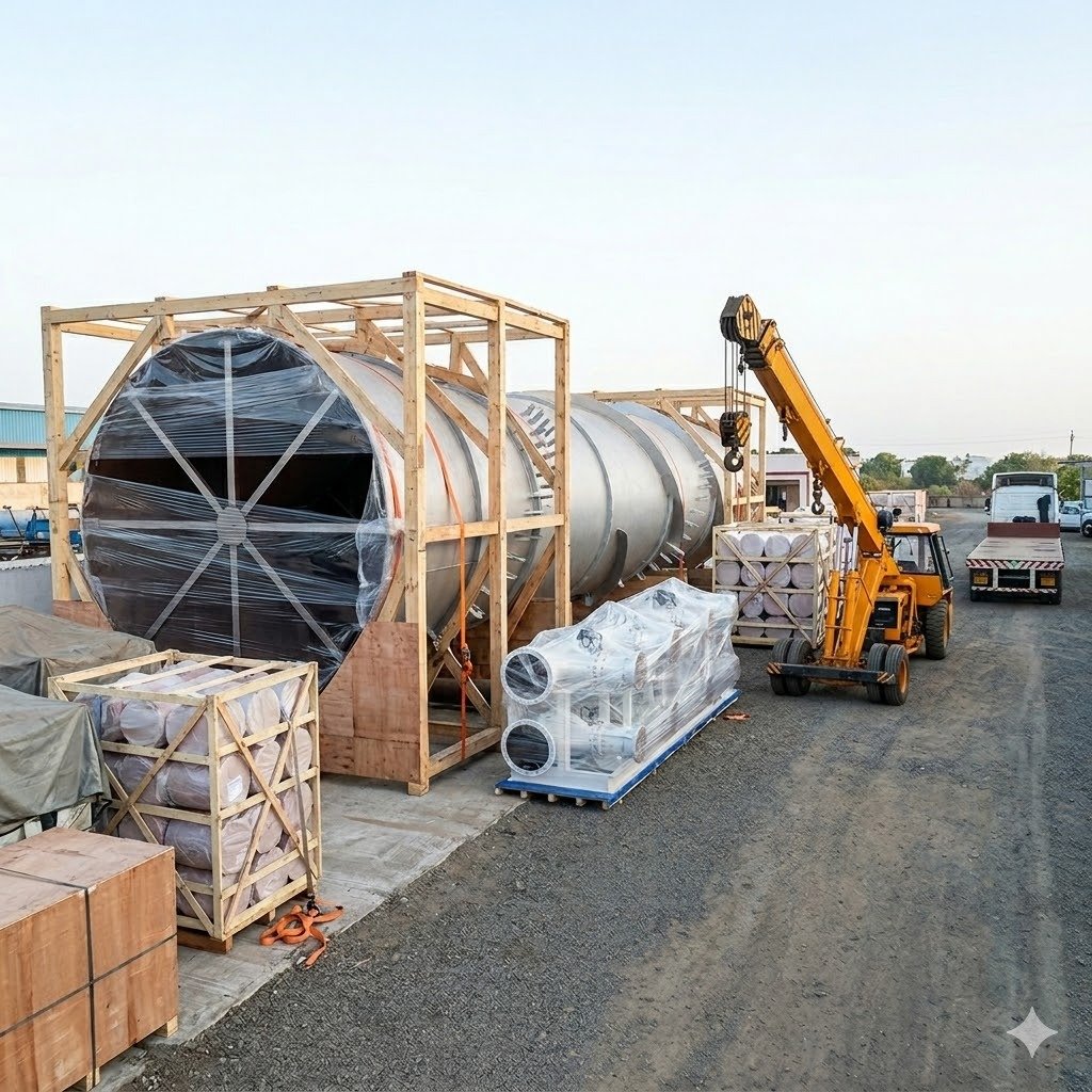 Power transformer crating